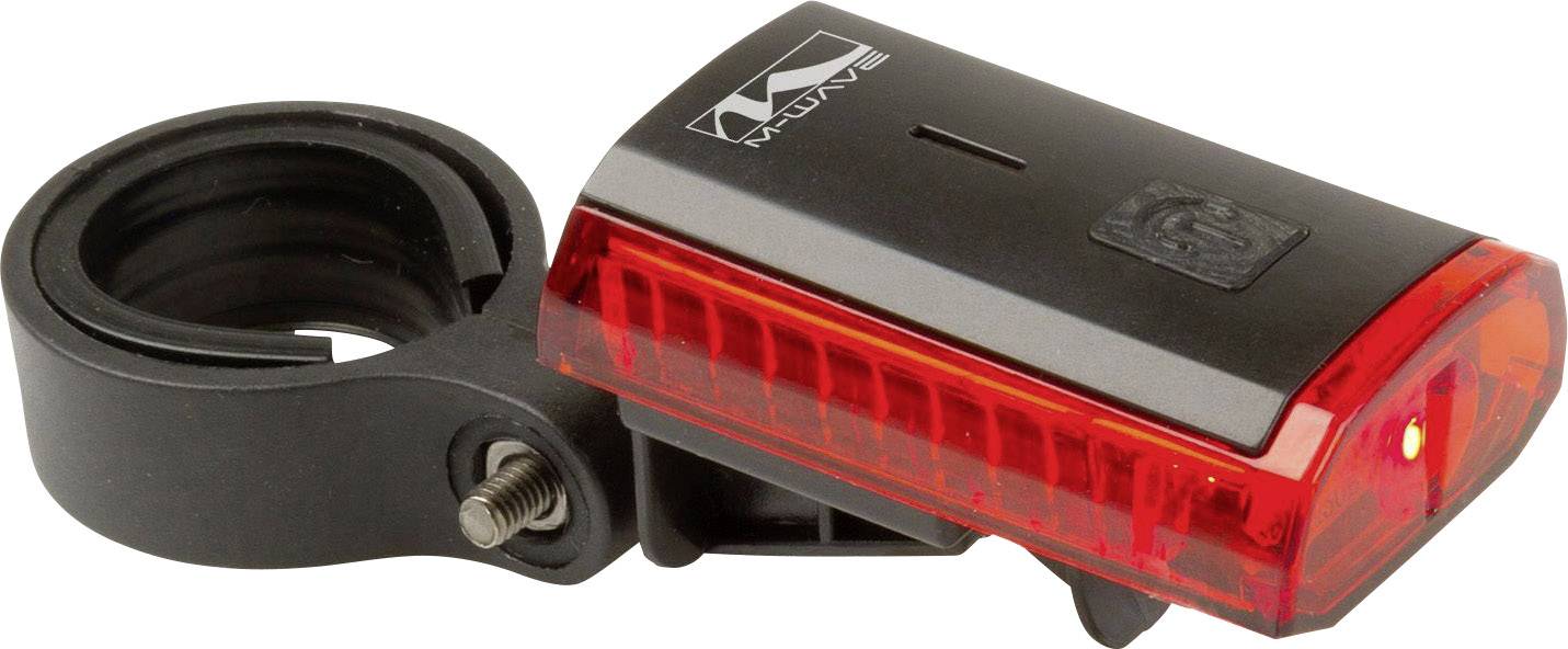 M-Wave Zestaw oświetlenia rowerowego ATLAS K 11 USB LED akumulatorowe czarny-3