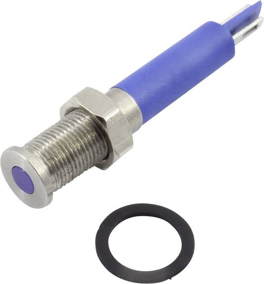 Світлодіодний індикатор TRU COMPONENTS 1605946 TC-92106c15, 60 мкд, 24 В постійного/змінного струму, 6 мм