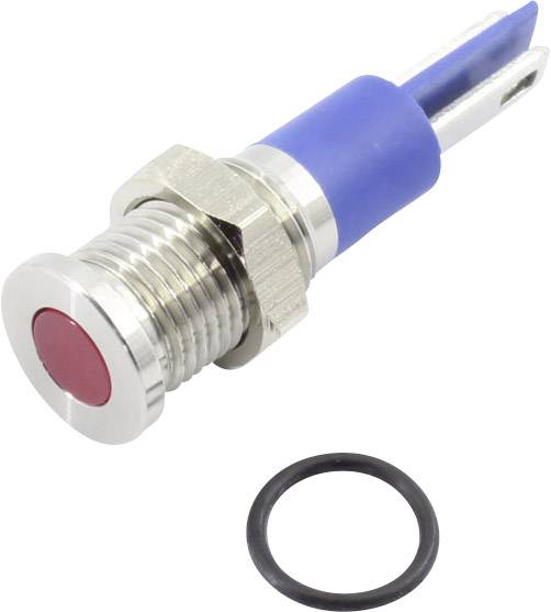 Світлодіодний індикатор TRU COMPONENTS 1605965 TC-92106c25, 70 мкд, 12 В постійного/змінного струму, 8 мм