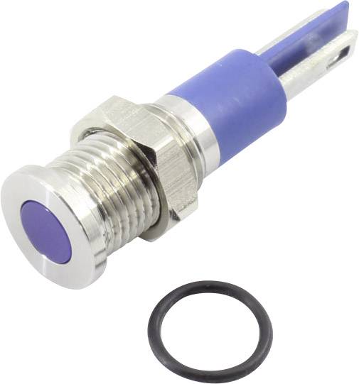 Світлодіодний індикатор TRU COMPONENTS 1605967 TC-92106c27, 60 мкд, 12 В постійного/змінного струму, 8 мм