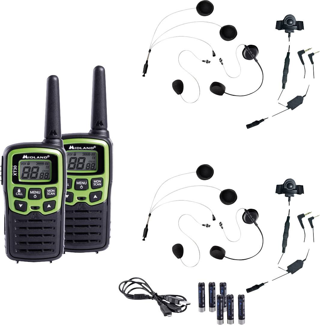 Мотоциклетна радіоприймач Midland XT30 C1177.S1, 1 шт.