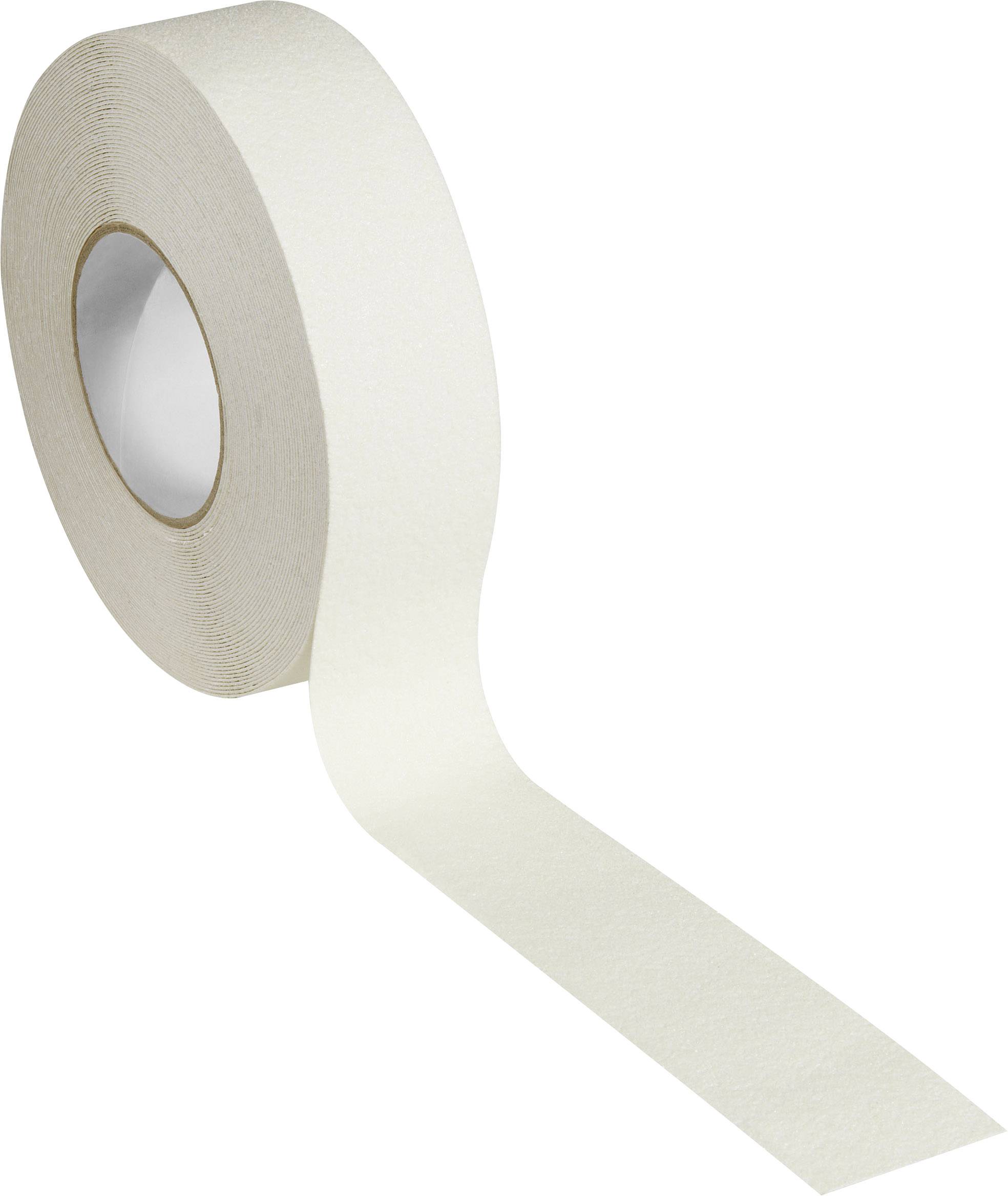 Протиковзка стрічка Rocol RS43538 біла (Д x Ш) 18,25 м x 50 мм біла