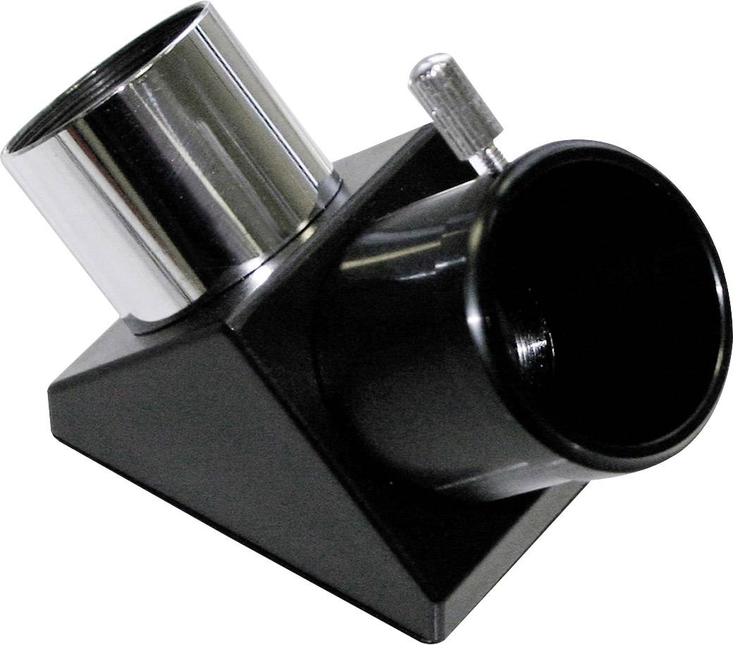 Diagonalne lustro do teleskopów wykonane z metalu i tworzywa sztucznego, umożliwia wygodną obserwację nocnego nieba poprzez skierowanie wiązki światła pod innym kątem.