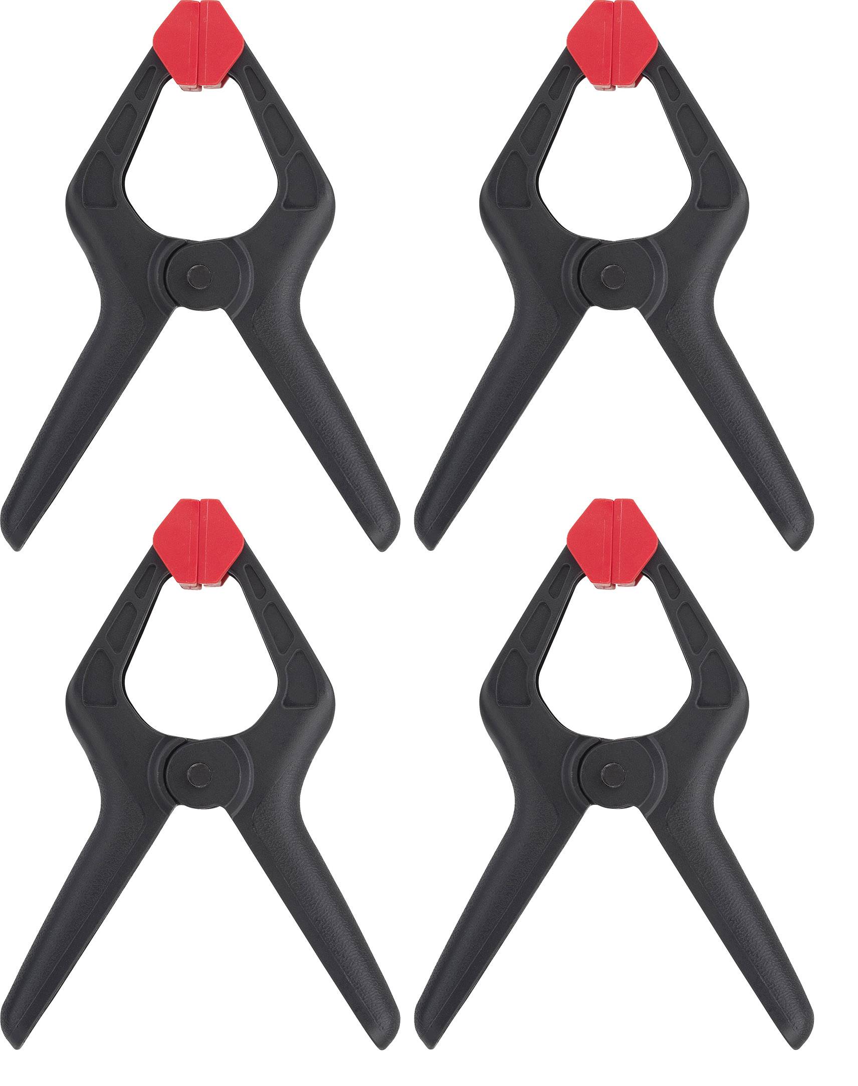 Пружинні затискачі 5 кг TOOLCRAFT 1611470 Максимальна ширина затискання: 40 мм Довжина виробу: 115 мм Подача: 50 мм