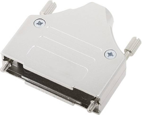 encitech MHDM25-K 6560-0136-03 Obudowa złącza D-SUB Ilość styków: 25 metal 180 ° srebrny 1 szt.