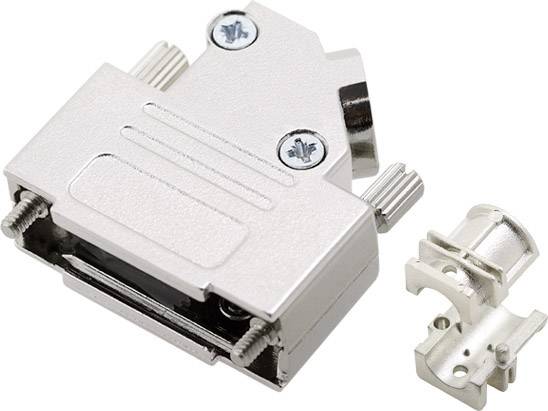 Корпус роз'єму D-SUB encitech 6560-0706-12 D45ZK15HI-K, металевий, 45°, 1 шт.