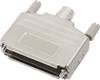 encitech DPPK-M-25-K 6260-0105-03 Obudowa złącza D-SUB Ilość styków: 25 tworzywo sztuczne, metalizowane 180 ° srebrny 1 szt.