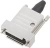encitech DTSL15-RG-LJS-T-K 6560-0247-32 Obudowa złącza D-SUB Ilość styków: 15 metal 180 ° srebrny 1 szt.