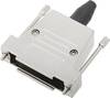 encitech DTSL25-RG-LJS-T-K 6560-0247-33 Obudowa złącza D-SUB Ilość styków: 25 metal 180 ° srebrny 1 szt.