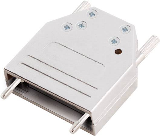 encitech DTZI25-K 6560-0305-03 Obudowa złącza D-SUB Ilość styków: 25 metal 180 ° srebrny 1 szt.
