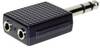 Adapter jack złącze męskie jack 6,3 mm - złącze żeńskie jack 3,5 mm stereo TRU COMPONENTS TRU-AP 57071203 1 szt.