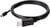 Czarny kabel z wtykiem Mini-DisplayPort po jednej stronie i wtykiem DisplayPort po drugiej stronie, odpowiedni do monitorów.