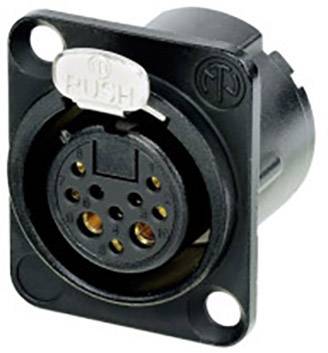 Роз'єм Neutrik NC10FD-LX-B-CON чоловічий XLR, латунь, 1 шт.