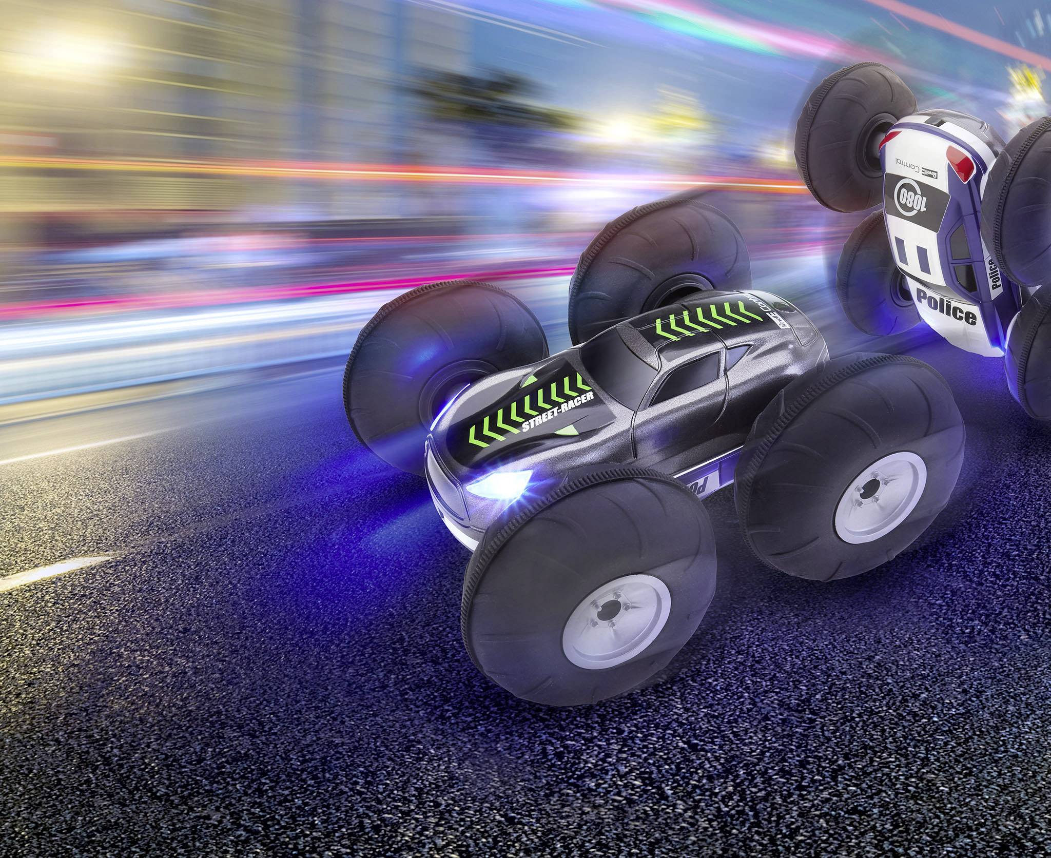 Радіокерована машина для початківців Revell Control Stunt Car FlipRace, електрична, RtR