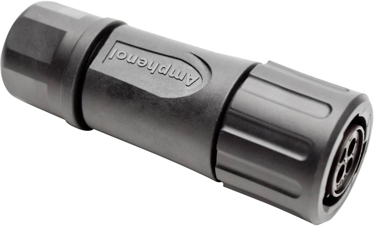 Круглий роз'єм Amphenol RTS 6BS 10N 2S03, прямий Серія: Ecomate Aquarius Загальна кількість контактів: 4 1 шт.