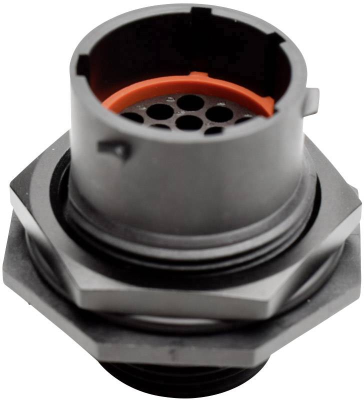 Amphenol RTS 7 14N 19P03 Круглий роз'єм, прямий чоловічий Серія: Ecomate Aquarius Загальна кількість контактів: 19 1 шт.