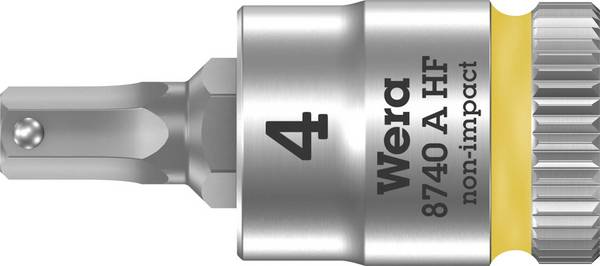 Nasadka 1/4" (6,3 mm) Wera 8740 A 05003333001 wewnętrzny sześciokąt 4 mm 1/4" 4 mm