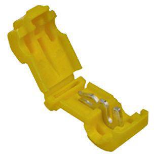 Vogt Verbindungstechnik 3929f Відгалужувальний з'єднувач гнучкий: -4 мм² однопровідний: -4 мм² 250 шт. жовтий