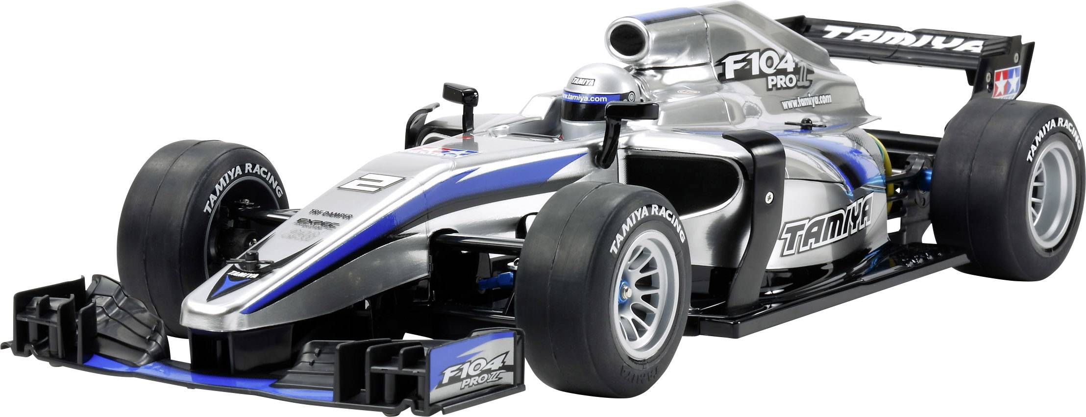 TAMIYA F104 PRO 1/10 RCカー Tamiya F104 Pro II 1:10 Model samochodu RC Elektryczny Tor