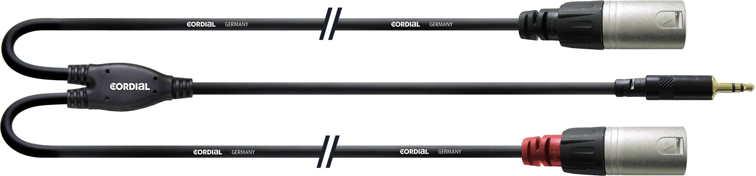 Аудіоадаптер Cordial CFY 1.5 WMM-LONG CFY 1.5 WMM-LONG, 1.50 м