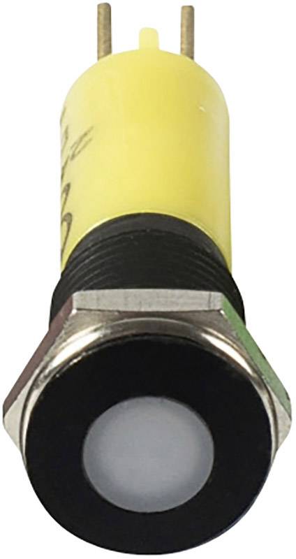 Signal Construct SFEU081225 Світлодіодна сигнальна лампа жовта 12 В/АС, 12 В/DC 1800 мкд