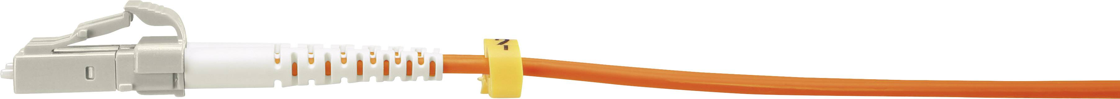 Оптоволоконний кабель Renkforce RF-5189148, 1,00 м, помаранчевий [1 шт. LC, чоловічий - 1 шт. LC, чоловічий], 50/125 мк, багатомод