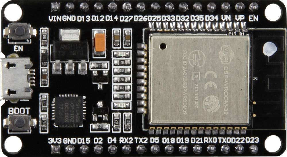 Joy-it SBC-NodeMCU-ESP32 Płytka rozwojowa Node MCU ESP32 Modul
