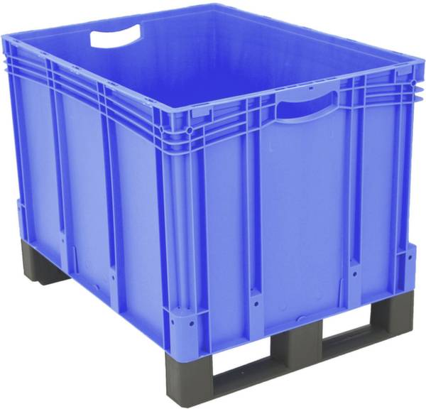 BITO Lagertechnik 1658332  Pojemnik do sztaplowania  nadaje się na żywność (D x S x W) 800 x 600 x 620 mm niebieski 1 szt.