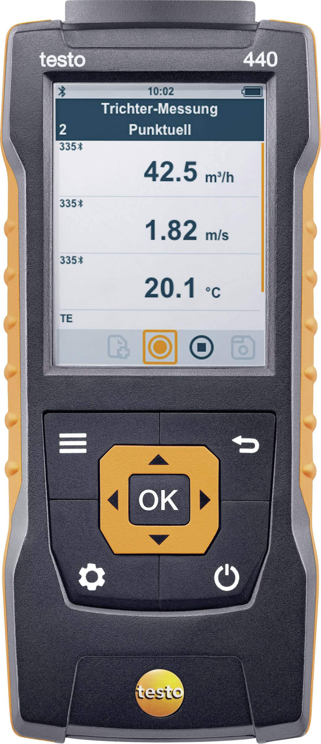 Комплект для вимірювання CO2 testo 440 Set CO2, 0 - 10000 ppm