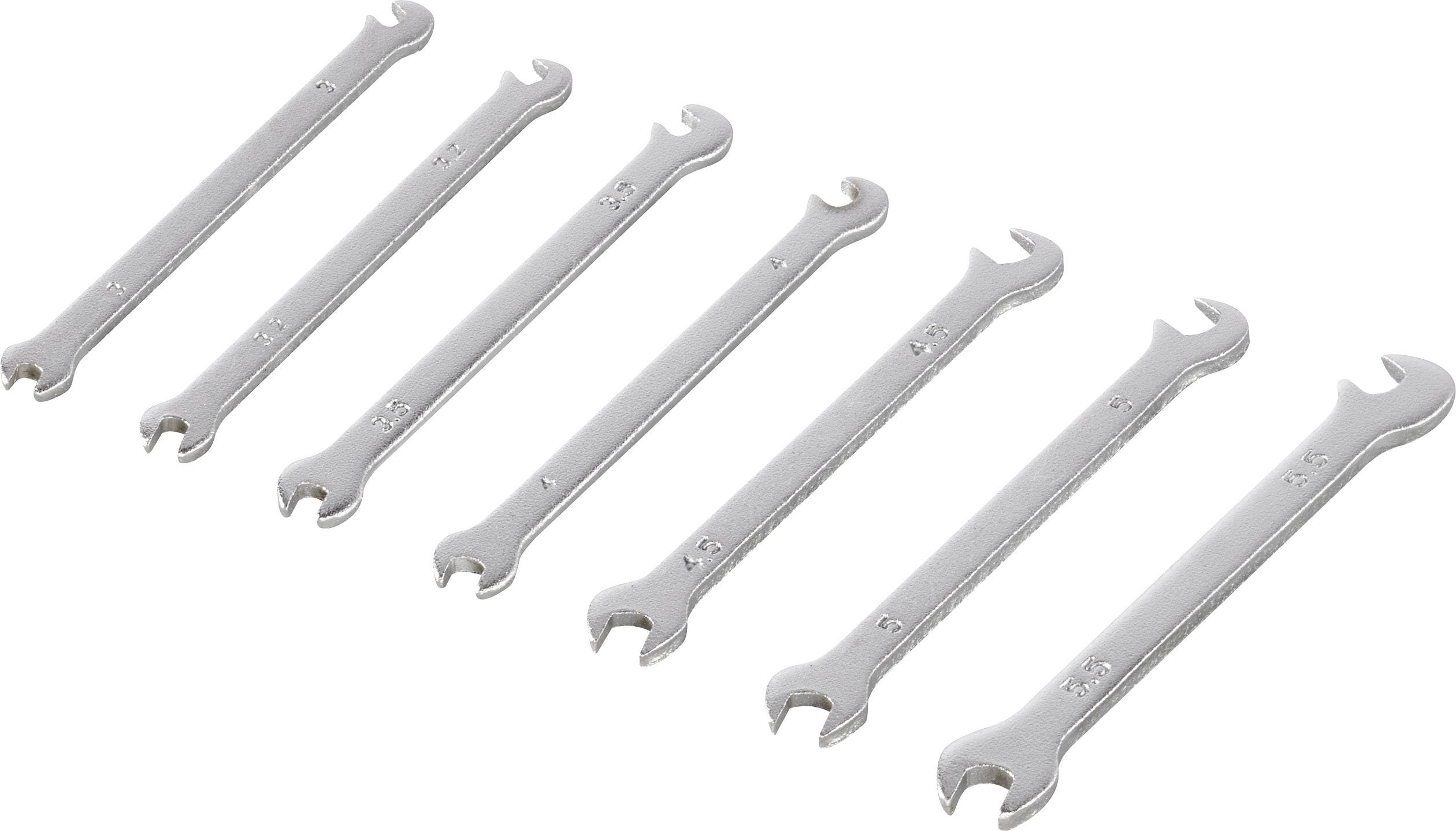 Набір подвійних ріжкових ключів 3 - 5,5 мм TOOLCRAFT TO-4985421