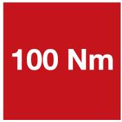 '100 Nm' czarną czcionką na teksturowanym tle.