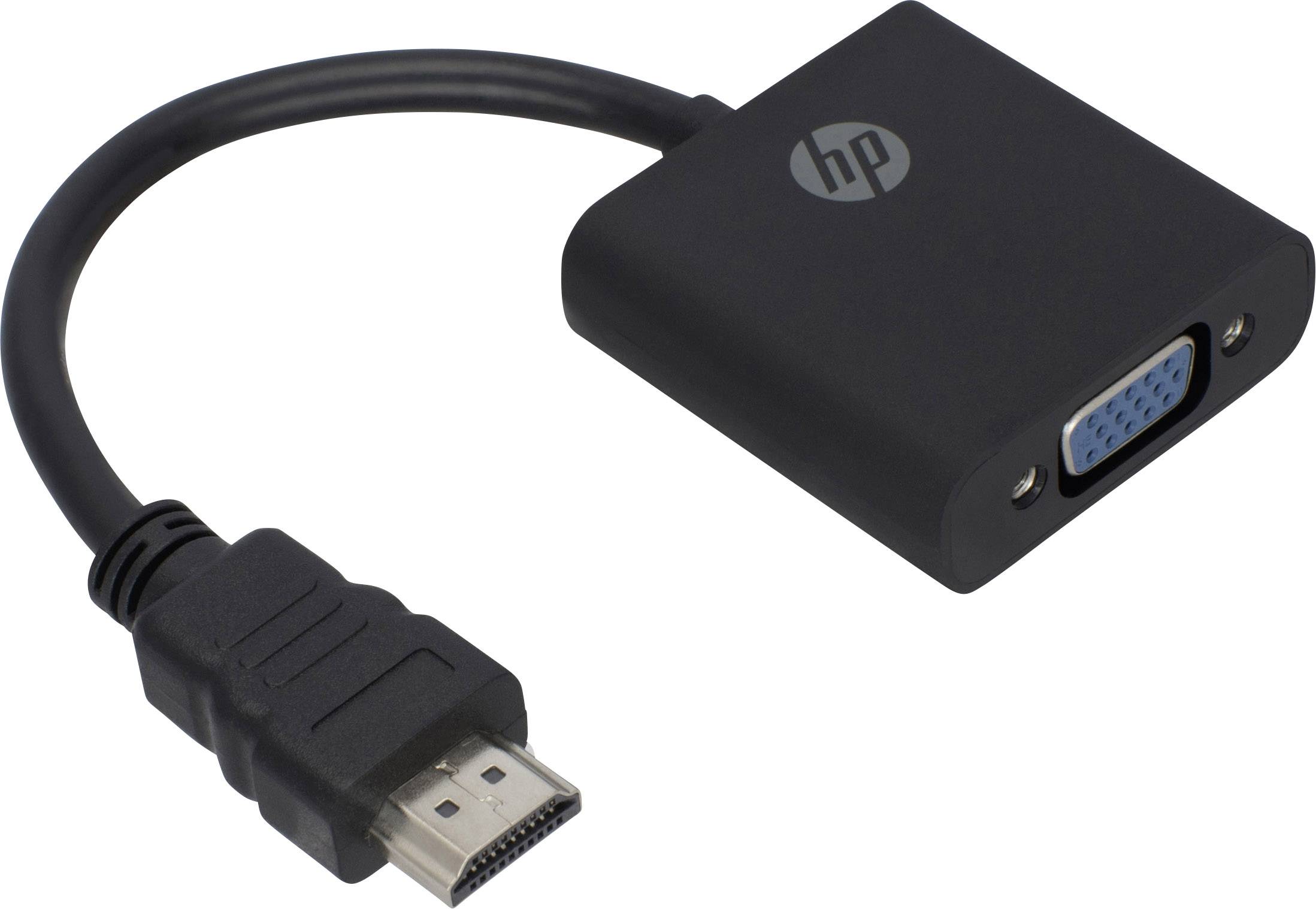 Przejściówka, adapter HDMI, VGA HP 38757 2UX09AAABB , [1x złącze