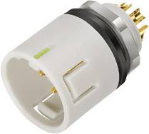 binder 99 9115 400 05 Субмініатюрний круглий роз'єм, штекер з фланцем Загальна кількість контактів: 5 1 шт.