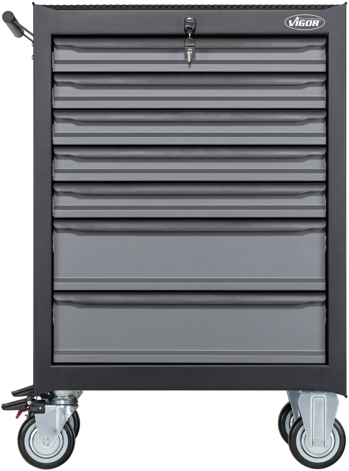 Візок для майстерні Vigor V2712N Колір виробника: чорний