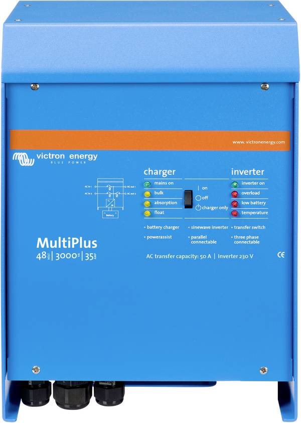 Przetwornica samochodowa Victron Energy PMP483020001 MultiPlus 48/3000/35-16 230 3000 W