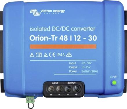 Victron Energy Orion-Tr 48/12-30A Przetwornica DC/DC 48 V/DC - 12 V/DC/40 A 430 W