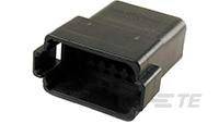 Корпус штекерного роз'єму TE Connectivity для кабелю DT Кількість контактів 12 DT04-12PB-C015 1 шт.