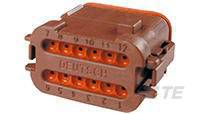 TE Connectivity DT06-12SD-EP06 Корпус роз'єму типу 