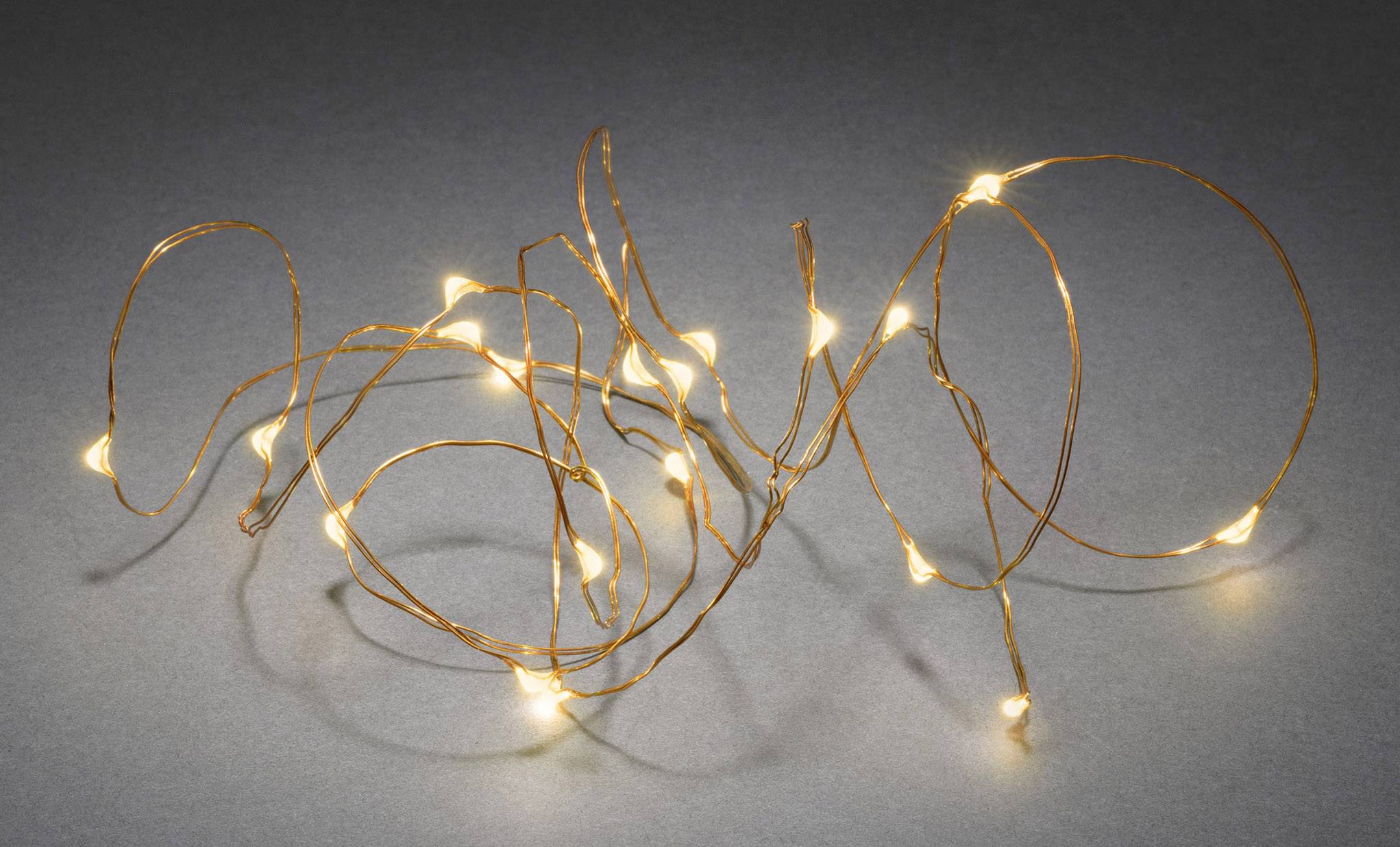 Мікрогірлянди Konstsmide 1461-860 бурштинового кольору