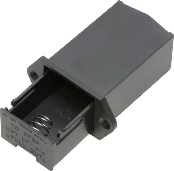 Komora baterii TRU COMPONENTS SBH-9V-COM 1 x Blok. 9 V , połączenie lutowane