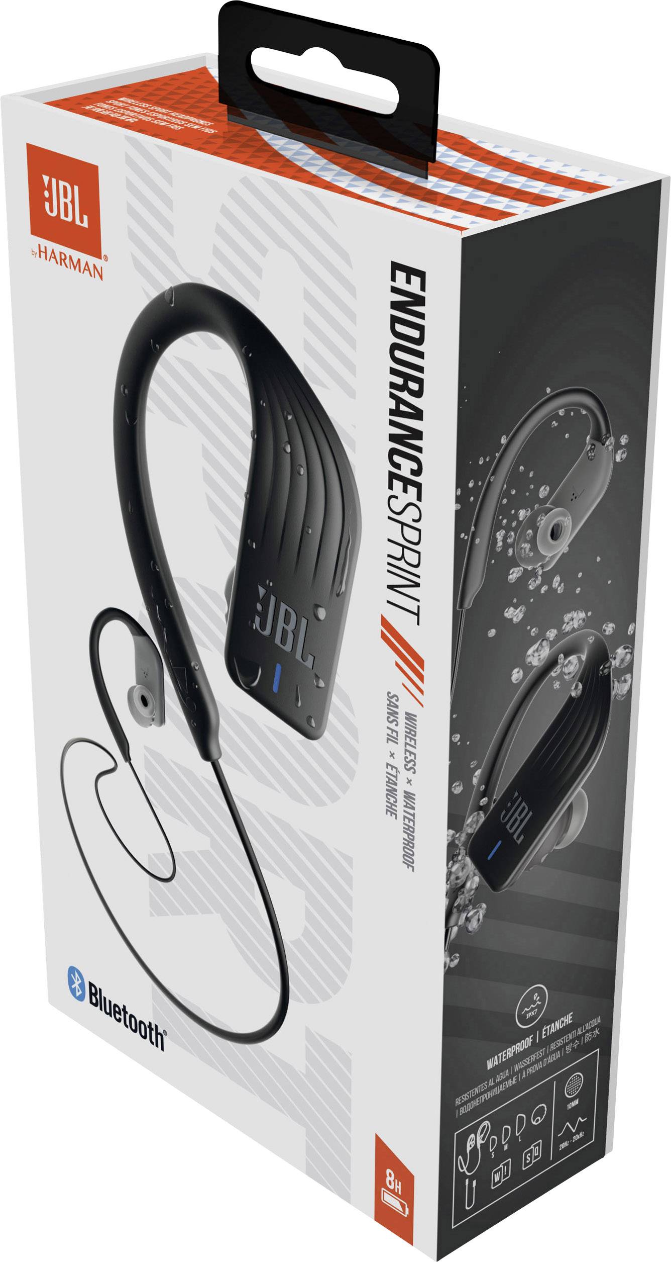 Słuchawki In Ear JBL Endurance Sprint Bluetooth® czarny Zamów w Conrad.pl
