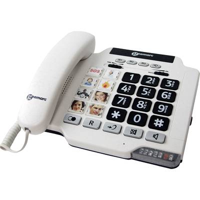 Telefon przewodowy dla seniorów Geemarc PHOTOPHONE 100