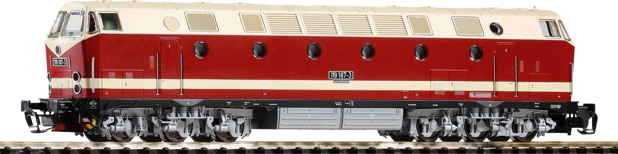 Lokomotywa diesel Piko TT 47345 TT Lokomotywa spalinowa TT BR 119 z DR BR 119, Odc. IV