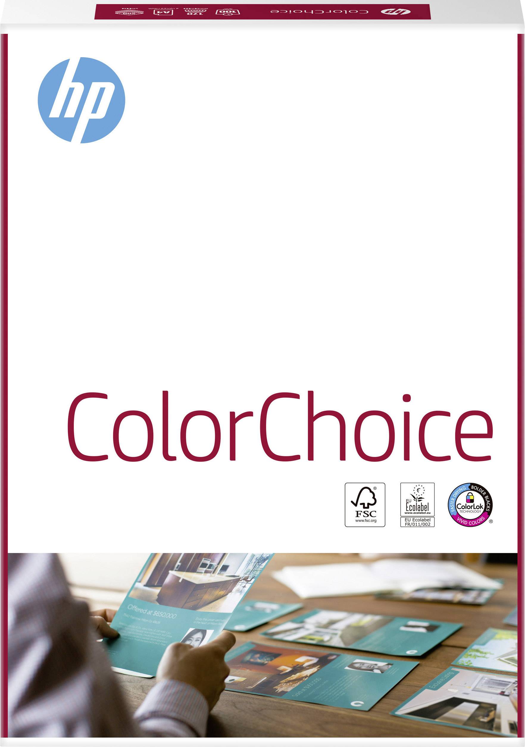 Папір для лазерного принтера HP Color Choice CHP751 DIN A4 100 г/м² 500 аркушів білий