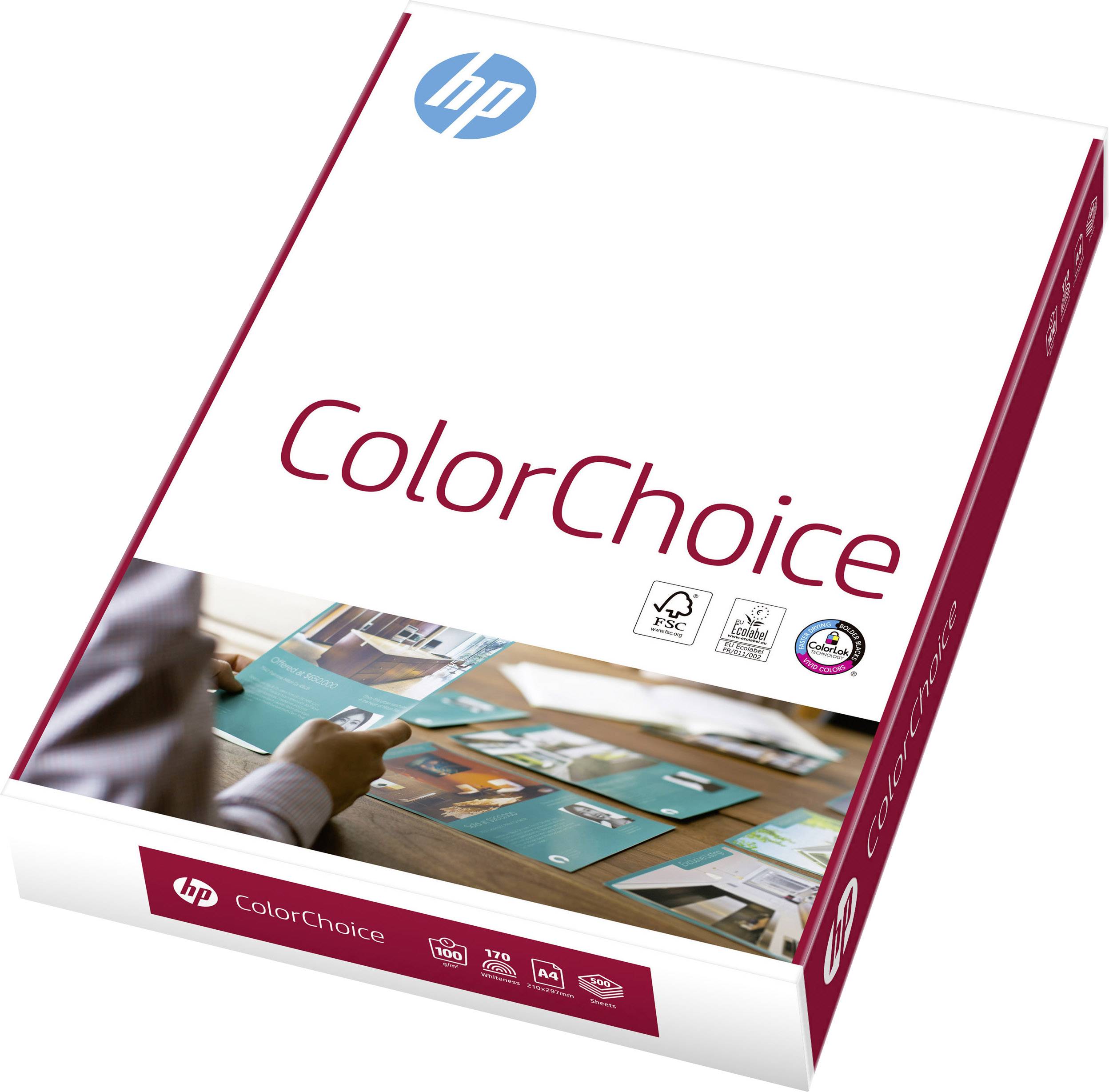 Папір для лазерного принтера HP Color Choice CHP751 DIN A4 100 г/м² 500 аркушів білий