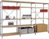 Manuflex RB2108 Moduł podstawowy regału 200 kg (S x W x G) 97 x 2 x 50 cm stal cynkowany ocynkowany podłoga drewniana