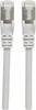 Intellinet 317139 RJ45 Kabel sieciowy, kabel krosowy CAT 6a S/FTP 1.50 m szary ekranowanie foliowe, ekranowanie plecione, bez halogenu 1 szt.