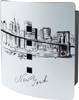 Szafka na klucze Burg Wächter 6204/10 Ni Skyline NY 38910 Ilośc haków 10