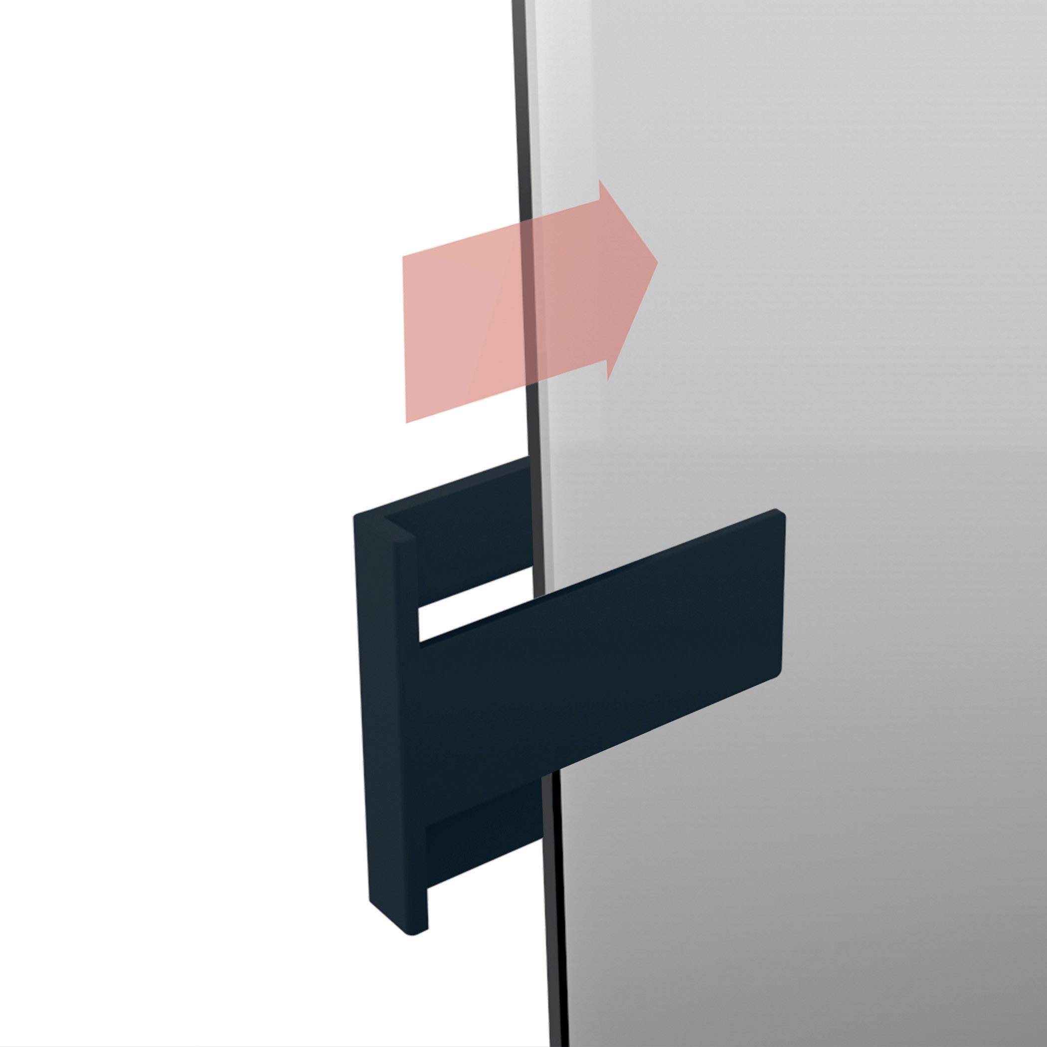 Чашка для ручки Sigel GL802 антрацитового кольору з магнітною кліпсою