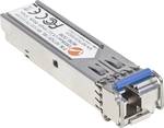 Intellinet Gigabit SFP Mini-GBIC Transceiver WDM dwukierunkowy do kabla światłowodowego 1000Base-LX (LC) jednomodowy port WDM (RX1550 / TX1310)